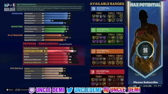 How to unlock "THE PROBLEM" Replica build on NBA 2K23! смотреть онлайн