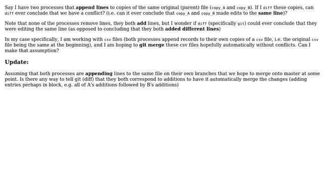 Unix & Linux: git diff of copies that only added lines смотреть онлайн