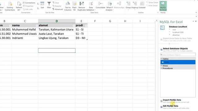 CARA MENGGUNAKAN MYSQL FOR EXCEL | Tutorial MySQL смотреть онлайн