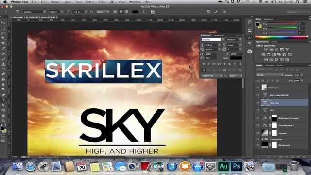 Photoshop Tutorial - Flyer (Party, Event, Club) смотреть онлайн