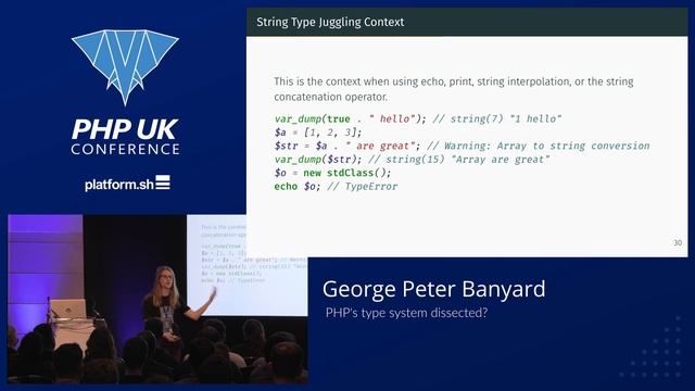PHP's type system dissected? - George Peter Banyard смотреть онлайн