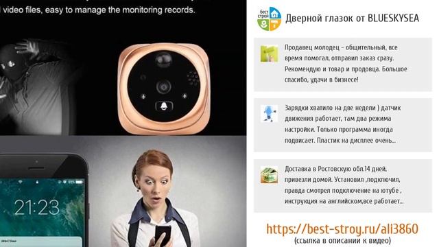 5 SMART аксессуаров для входной двери с AliExpress смотреть онлайн