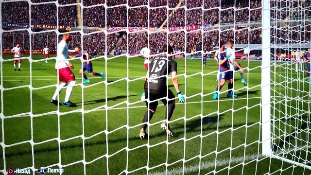 УГАРНЫЙ И СМЕШНОЙ автогол игрока после паса вратарю игрока защиты ударом через себя FIFA 2020 смотреть онлайн