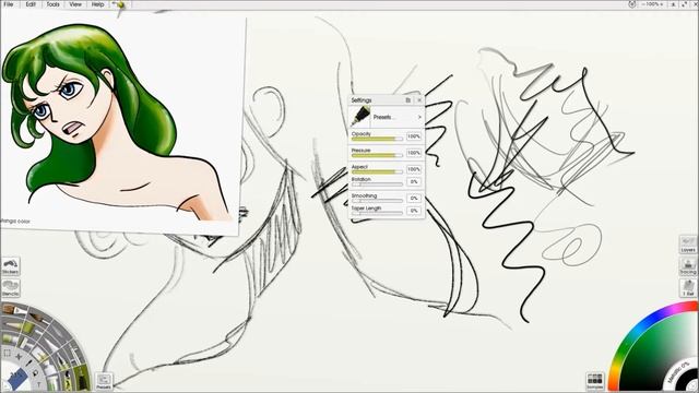 ArtRage Lite Lines & Color Part 1: Sketching смотреть онлайн