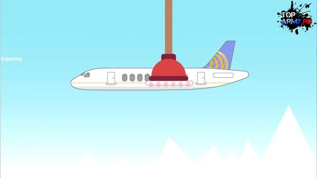 Почему летает самолет и не падает смотреть онлайн