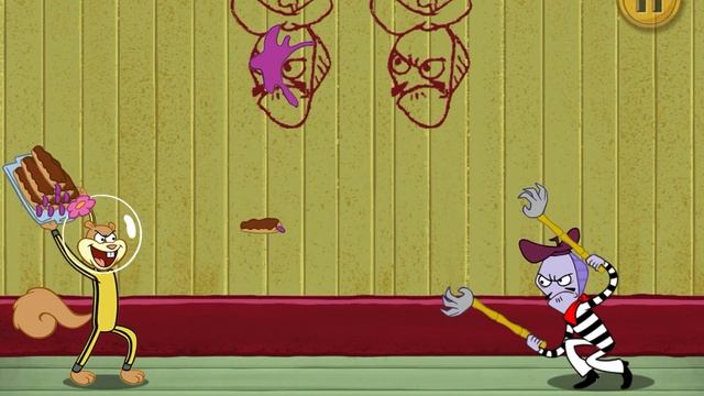 Broken SpongeBob’s Game Frenzy Level смотреть онлайн