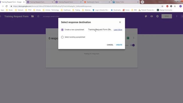 Creating a zap with Google Forms and Trello using Zapier смотреть онлайн