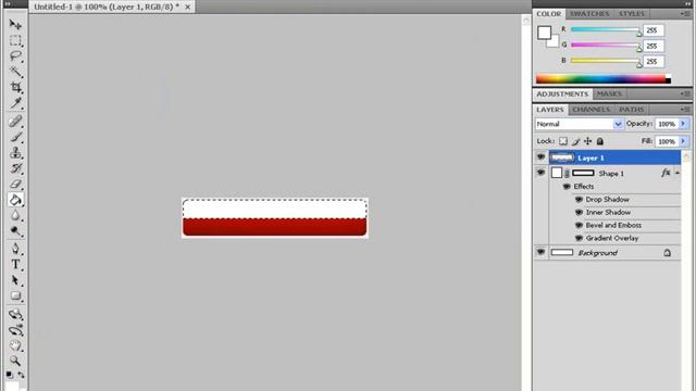 How to create a web 2.0 button in Photoshop смотреть онлайн