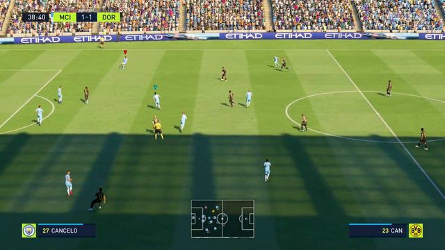 Manchester City Vs Borussia Dortmund Keyboard + Console Team Up in FIFA 22! смотреть онлайн
