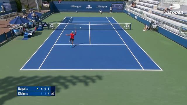 Sumit Nagal vs Bradley Klahn | US Open 2020 Round 1 смотреть онлайн