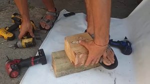 Тест импактов на завинчивание самореза в брус.dewalt ,milwaukee,и Китайский гайковерт Tenva