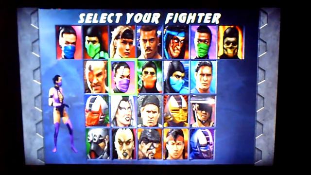Ultimate Mortal Kombat 3- How To Save Secret Characters On A Harddrive.