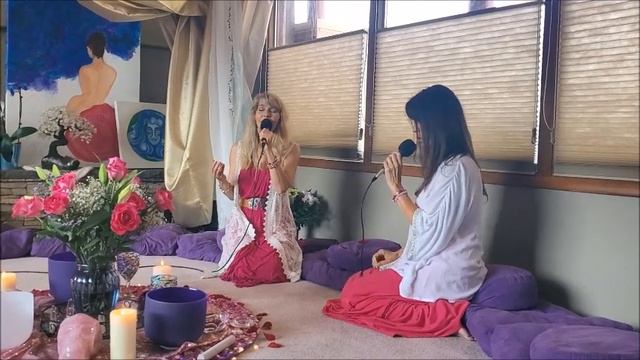 💓Magdalene Rose Codes Language of Light Transmissions Live Ceremony/Shekina Rose & Keleena Malnar смотреть онлайн