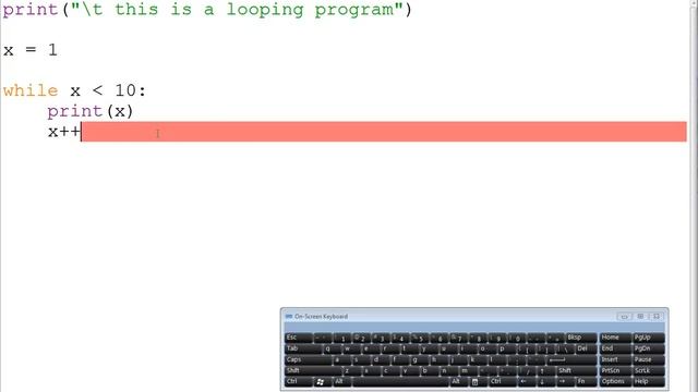 Learn Python 3 episode 5 looping смотреть онлайн