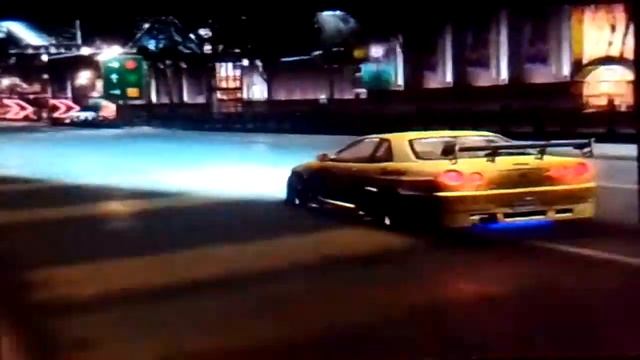 NFS Underground 2 - Race Nissan Skyline GT-R R34 PS2 HD смотреть онлайн