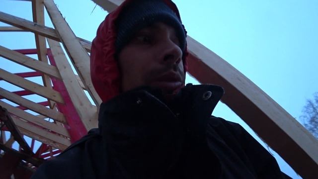 #4 Готовы все стропило. Начали выставлять ригель.#кровля #строительство #крыша смотреть онлайн