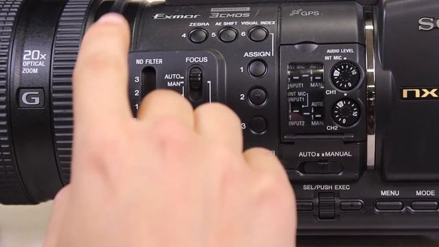 DMC Sony HXR-NX3/1 NXCAM Professional Handheld Camcorder смотреть онлайн