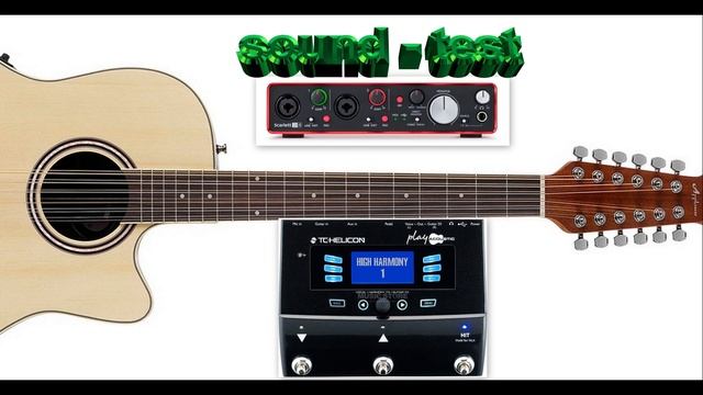 Процессор - Helicon Рlay Аcoustic. Внешняя звук.карта - Focusrite.Гитара- Ovation Applause -12струн смотреть онлайн
