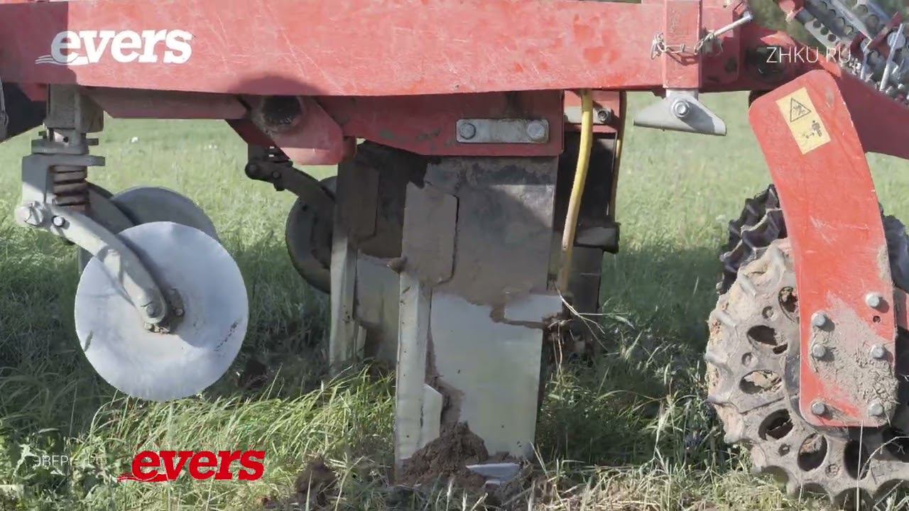 Глубокорыхлитель Evers для многолетних трав лугов пастбищ с внесением биопрепаратов ЖКУ КАС, notill смотреть онлайн