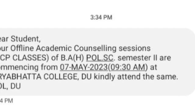 SOL Second Semester Classes Starts 2023 | Sol 2nd Semester Offline Classes Update 2023 | SOL Classe смотреть онлайн