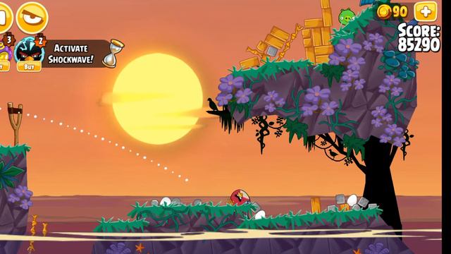Game Over: Angry Birds Seasons (Android) (Tropigal Paradise variant) смотреть онлайн