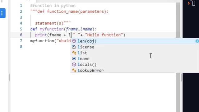 Python Part#31 How to pass two parameters in Python functions | learn python parameters смотреть онлайн