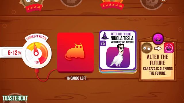 Exploding kitten app gameplay with streaking kittens pack | exploding kittens смотреть онлайн