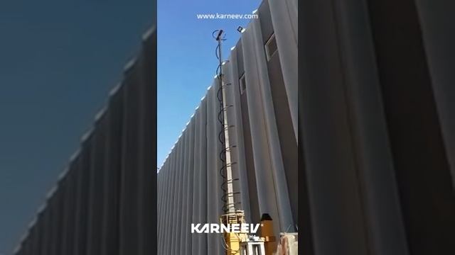 Электромеханическая мачта KARNEEV ФХМ спуск с кабелем смотреть онлайн