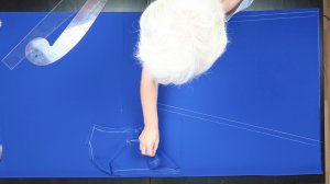 Строим выкройку на ткани 3. Юбка. Школа кроя и шитья Галины Коломейко. #shorts