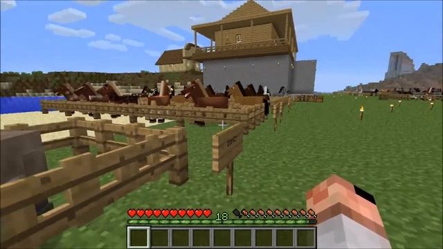 Minecraft Horse Breeds Tutorial - 1.6.2 UPDATE! смотреть онлайн