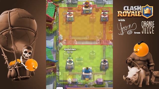 Clash Royale | Как правильно толкать юнитов. смотреть онлайн