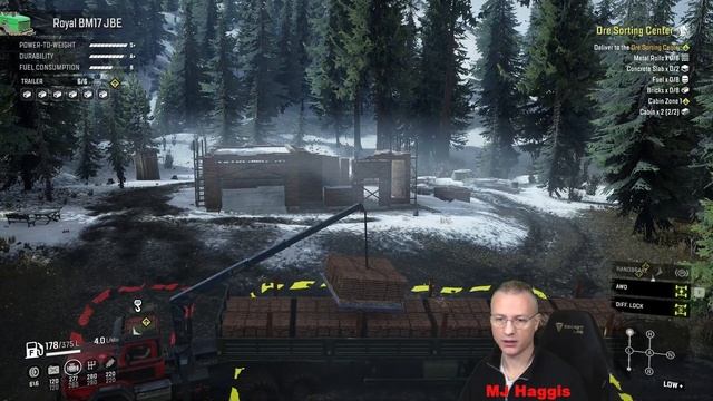 Snowrunner Ep 415 Yukon - Ore Sorting Centre - pt5 смотреть онлайн