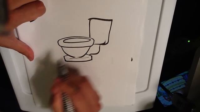 How to Draw a Toilet - Easy Things To Draw смотреть онлайн