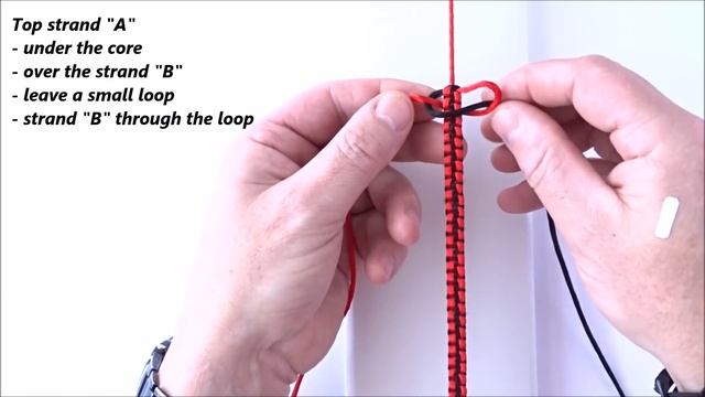 DIY Macrame Style Bracelet-King Cobra Weave 2 Color-Square Sliding Knot-CBYS Paracord Tutorial смотреть онлайн