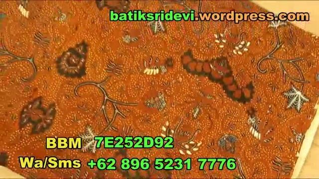 BATIK WAHYU TUMURUN - Jual Kain Batik Online Murah - Sridevi Cap Tulis Printing Colet смотреть онлайн