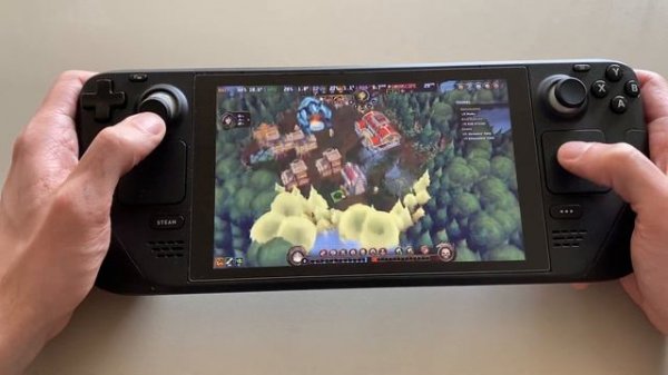 Against the Storm on Steam Deck | Amazing ROGUELIKE CITY BUILDER