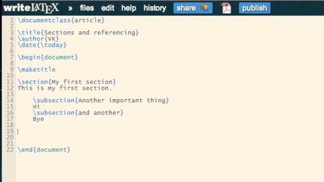 Basic LaTeX 08: Sections and referencing смотреть онлайн