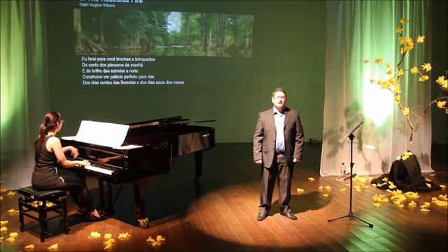 RALPH VAUGHAN WILLIAMS: Songs of Travel. Baritenor: Pedro Pereira. Piano: Duly Mittelstedt смотреть онлайн