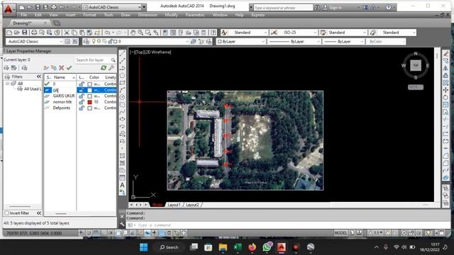 03.MEMBUAT PETA SITUASI MANUAL di AutoCad DALAM PENGUKURAN WATERPAS смотреть онлайн