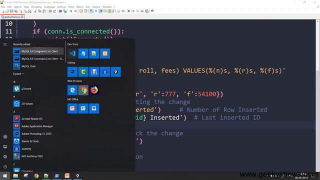 How to Insert Data into Table Parameterized Query Dictionary in Python (Hindi) смотреть онлайн