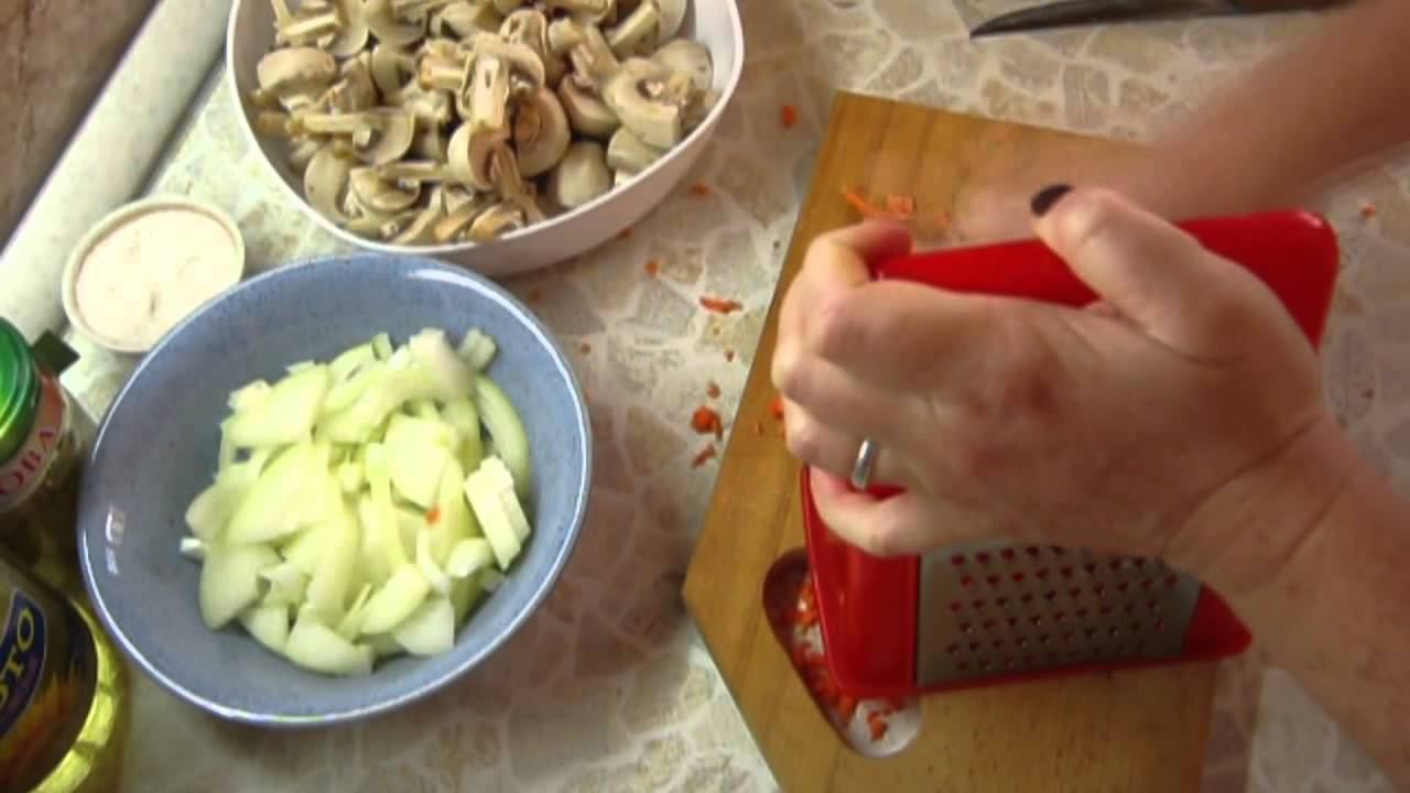 Плов с грибами