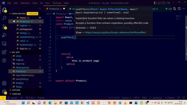 React.js: lifecyle method and axios #freshers #react #placement #interview #html #css смотреть онлайн
