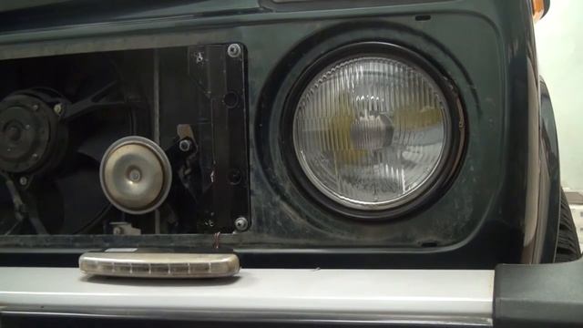 Установка решётки радиатора Нива Урбан на ВАЗ 2131 смотреть онлайн