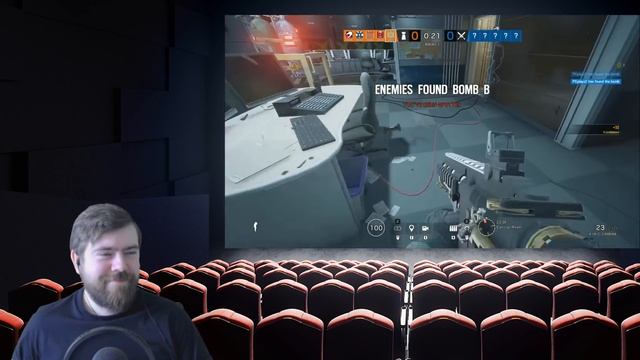 Реакция на Дениса Карамышева: Высокий юмор (Rainbow Six Siege) и Аморальная поддержка (PUBG) смотреть онлайн