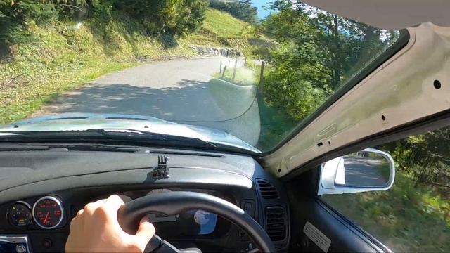 POV Drive Mitsubishi Evo V | Trough Some Swiss Mountains смотреть онлайн