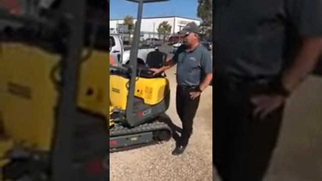 Wacker Neuson 803 mini excavator - Walk around смотреть онлайн