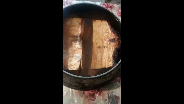 как быстро высушить дерево сушка древесины вывариванием в соляном растворе в домашних условиях смотреть онлайн