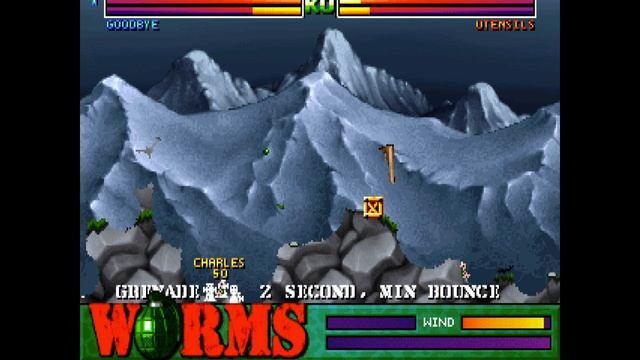 Worms United | Match 06 | MS DOS | 4 Players | Multiplayer Gameplay HD смотреть онлайн