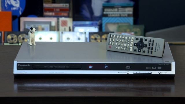 Panasonic DVD-S29. CD, DVD проигрыватель. смотреть онлайн