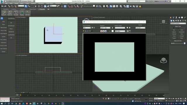 How to make objects invisible by rendering ( 3ds max video tutorial ) смотреть онлайн